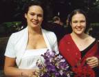 Julia and Liz, bridesmaid without portfolio