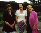 Celia Winter, Julia and Wendy Cogger at Pembroke Lodge