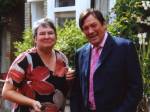 Sheila and Pat Ireland ready to take Julia and bridesmaids to Pembroke Lodge